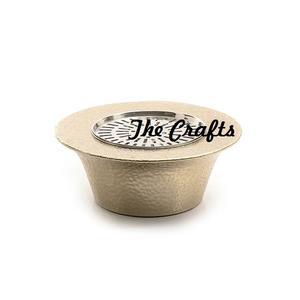 Utensilios de cocina de Color dorado de acero, calentador de tetera, calentador de Dallah para boda, fiesta, evento, vajilla, calentador de Dallah - Product Image 3