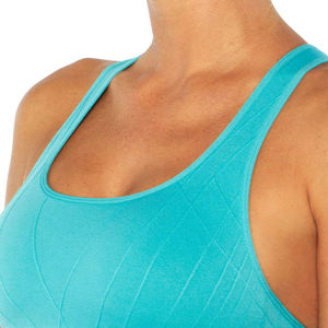 New Design Gym Wear Sleeveless Sports Women Bra Best Quality Quick Dry Breathable Fitness Sports Bra For Adults Custom OEM - Product Image 4