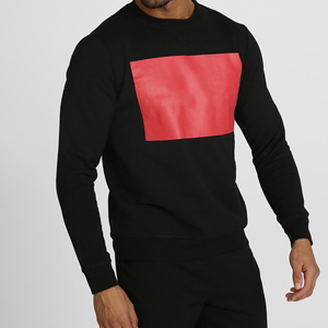 Precio al por mayor hombres sudadera personalizada en blanco de cuello redondo hombres sudadera de gran tamaño transpirable sudadera para hombres - Product Image 2