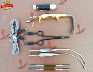 Retractor Ferriera, Fuente de Luz de Fibra Óptica, Pinza Bipolar y Raspador Nasal TC - Product Image 4