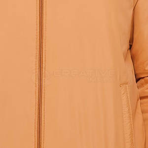 Custom Men's <b>Stand</b> Collar Zipper Windproof Bomber Jacket for Winter Breathable Casual Street Style Private Label Available - Product Image 6