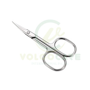 2024 calidad superior ceja pestañas postizas bigote Facial nariz oreja cuidado del cabello tijeras de belleza multiusos - Product Image 1