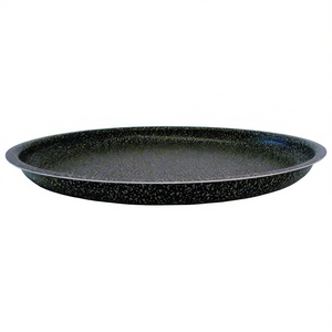 Valsecchi 32cm Black BIG STONE Plaque à pizza en aluminium antidérapante Outils à pizza Lavage à la main uniquement - Product Image 3