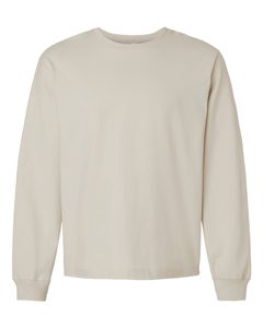 Bella + toile unisexe 7.5 oz lourd personnalisé blanc de haute qualité 100% coton confortable à manches longues t-shirt personnalisé pour hommes - Product Image 4
