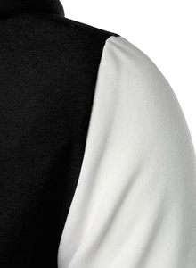 Chaqueta Deportiva Casual Personalizada para Hombre, Estilo Béisbol, con Letras, Transpirable, Resistente al Viento, de Poliéster/Algodón Tejido Recubierto, Venta al Por Mayor de Fábrica - Product Image 4