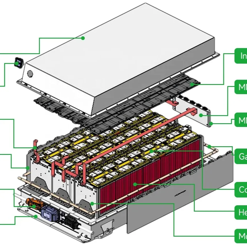 Brogen Lifepo4 baterai 110AH 307V, baterai untuk kendaraan listrik 30 kwh