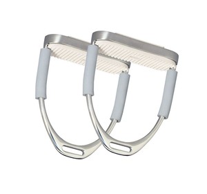 Étriers d'équitation en aluminium pour sauter, poignée de sécurité réglable et légère, durable, OEM d'usine équestre, nouvel arrivage - Product Image 4