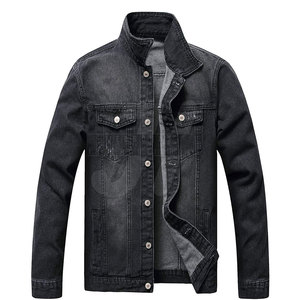 Chaquetas vaqueras para hombre de diseño personalizado de calidad superior hechas en Pakistán tela de lona con cuello levantado estilo callejero al por mayor - Product Image 1