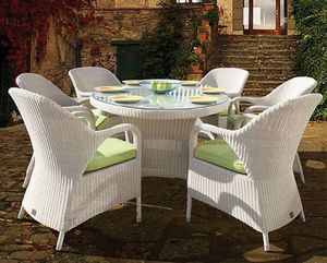 CONJUNTO DE MUEBLES EXTERIORES-Diseño Clásico Estilo Personalizado mimbre blanco Patio Exterior Poly Rattan Furniture of D.L Furniture - Product Image 3