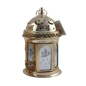 Faroles metálicos de alta calidad para Ramadán, para exhibir la arte islámica en hogares y eventos espirituales - Product Image 5