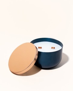 Customized Round Metal Cans Candles with Lid in Different Color Design in Wholesale Price - Product Image 3