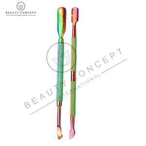 Eco-Friendly Cuticle Pusher Stainless Steel Nail Cleaner Tool Dual Head Nail Cuticle Remover Dirt Nail Art Cuticle Trimmer - Product Image 3