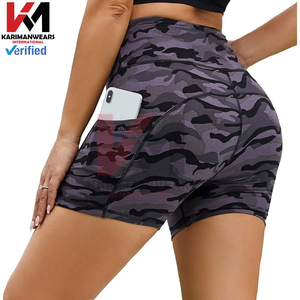 Shorts de Yoga con Control de Abdomen |   Shorts Deportivos para Mujer |   Shorts de Ciclismo de Cintura Media, Suaves y Transpirables - Product Image 4