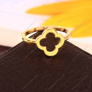 925 argent Sterling fleur gravé plaqué or déclaration bague minimale pour les femmes bague de fiançailles bande de mariage - Product Image 3