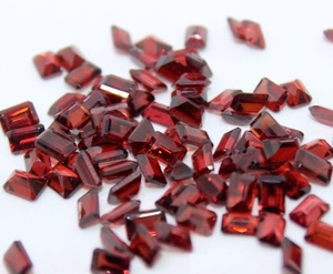 Fine Quality Natural Red Garnet Loose Gemstone | Octagon Cut Blood Red Color | High Quality Gemstone 1-1.2 Carat Color Play for - Product Image 3