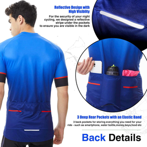 Nueva Llegada: Jersey de Ciclismo Sublimado para Hombre, Manga Corta, con Bolsillos, Conjunto de Jersey de Ciclismo Sublimado - Product Image 2
