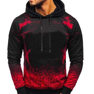 Ropa de calle Sudaderas con capucha Ropa con capucha y cremallera Diseño de alta calidad Personalizado Premium Hombres Hip Hop - Product Image 2