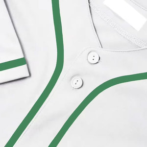 เสื้อเบสบอลกระดุมเต็มแบบกำหนดเองเสื้อกีฬาระบายอากาศได้ดีเสื้อเบสบอลพิมพ์ซับลิเมชัน - Product Image 4