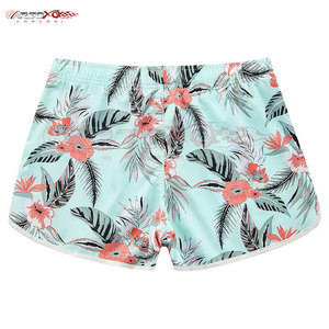Shorts de Playa para Mujer de Cintura Alta y Transpirables con Cintura Elástica, Silueta Relajada, Talla y Color Personalizables - Product Image 2