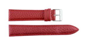 Unisex 205 Red Luxury Classic Genuine Leather Stainless Steel <b>Adjustable</b> Lightweight Smartwatch Bands Soft Waterproof Strap - Product Image 5