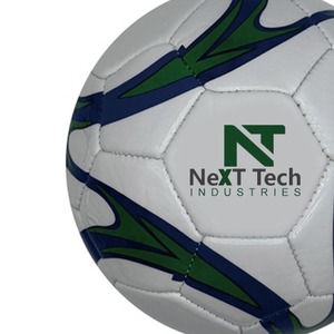 Balón de entrenamiento de fútbol de Next Tech Industries, material de PU para fines de entrenamiento con diseño personalizado y logotipo personalizado - Product Image 5