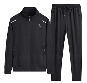 Chándal de invierno para hombre, traje deportivo para correr, entrenamiento deportivo, hecho a medida, Color sólido, de talla grande, respetuoso con el medio ambiente, transpirable - Product Image 6