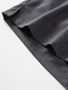 กางเกงชิโนคอตตอนสำหรับผู้ชายกางเกงขาสั้นผ้าชิโน่แบบปรับแต่งได้สำหรับใส่ไปเล่นยิมมีกระเป๋าสั้นใส่สบายปกติทำจากโพลีเอสเตอร์ - Product Image 3