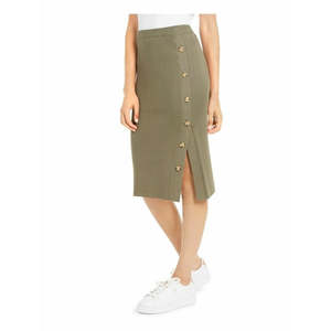 Gonna Corta in Cotone Morbido con Bottoni e Stampa Hippie Rose per Ragazze, Taglia X-Small, Stile Semplice - Product Image 1