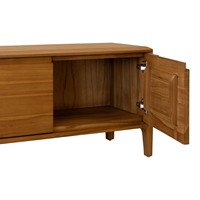 Meubles de maison en gros, design simple, meuble TV en teck, buffet, armoire de salon, projet d'hôtel, villa, console multimédia
