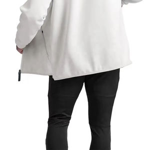 Sweats à capuche pour hommes personnalisés, vente en gros, impression de logo personnalisée, broderie, fermeture éclair, style décontracté, 100% coton, imperméable, haute qualité - Product Image 4