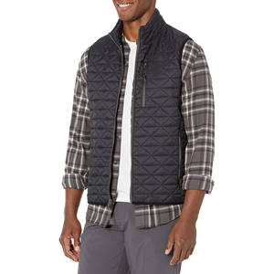 Vestes sans manches pour hommes sur mesure, vêtements de sport, légères, écologiques, couleur personnalisée, veste matelassée unie pour hommes, logo personnalisé - Product Image 1