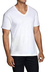 เสื้อยืดคอกลมแขนสั้นผู้ชาย ผ้าฝ้าย 100% ดีไซน์เรียบง่าย พร้อมโลโก้ด้านหน้า ผ้าถัก - Product Image 3