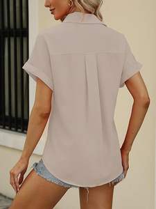 Camiseta estampada para mujer, camiseta informal de talla grande para mujer, camiseta de poliéster de diseño diferente para mujer, camiseta para verano con estampado personalizado - Product Image 4