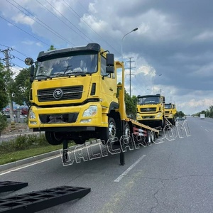 <span class=keywords><strong>Camion</strong></span> <span class=keywords><strong>de</strong></span> chantier Dongfeng à bas prix 8x4 12 roues <span class=keywords><strong>Camion</strong></span> à plateau <span class=keywords><strong>avec</strong></span> échelle arrière - Product Image 2