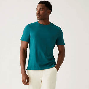 Summer New Fashion High Quality Classic T-Shirt Style Crew-Neck Lapel <b>TShirt</b> Loose Sleeves Breathable T-Shirt - Product Image 6