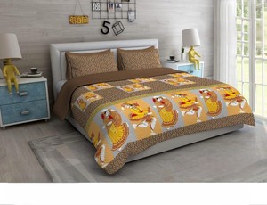 100% algodón estampado Floral ecológico tamaño King colcha fundas de almohada edredón diseños personalizados ropa de cama para el hogar - Product Image 5