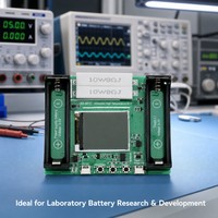 Testeur de résistance interne de la batterie pour système de test d'âge des batteries au lithium 18650 21700