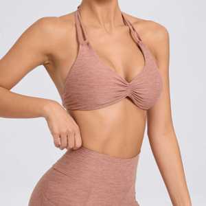 Soutien-gorge de sport sans couture de Yoga pour femmes Offre Spéciale soutien-gorge athlétique à séchage rapide respirant pour la gymnastique Yoga et l'entraînement physique - Product Image 1