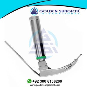 Laringoscopio Manual de Acero con Punta Flexible de Una Sola Hoja para Intubación Difícil, Instrumentos de Diagnóstico ORL Reutilizables - Product Image 2