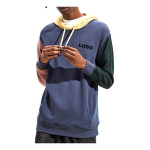 Sweats à capuche pour hommes de haute qualité couleurs personnalisées à capuche respirant Style décontracté polaire Basics coton mélangé sweats à capuche pour hommes - Product Image 3