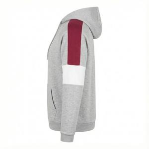 เสื้อฮู้ดดี้ผ้าทอลายใหม่ ดีไซน์ทันสมัย ตัดต่อผ้าอย่างมีสไตล์ ทรงเข้ารูปสำหรับผู้ชาย เนื้อผ้าหนา - Product Image 3