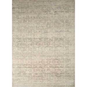 พรมขนสัตว์ถักมือ Erbe สีเทา-ดำ ลายเรขาคณิต สำหรับห้องนั่งเล่น ห้องโถง เทคนิคการทอแบบแบน รูปทรงสี่เหลี่ยมผืนผ้า พรมปูพื้นจากเส้นใยปอกระเจา - Product Image 1