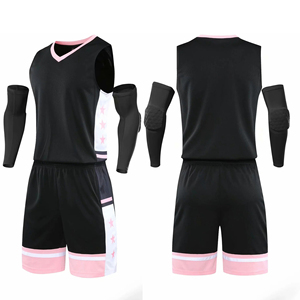 Tenues de basketball réversibles 2026 en bleu et blanc, haute qualité, respirantes, 100 % polyester, unisexe, été - Product Image 1