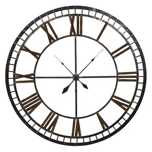 Reloj de pared decorativo para el hogar interior de estilo lujoso Grande, diseño de Metal personalizado para uso en la oficina, regalo perfecto - Product Image 3
