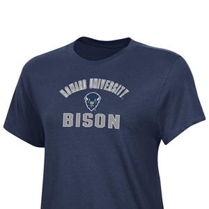 Howard University Custom Premium HBCU Apparel Camisetas impresas para estudiantes y ex alumnos Tela de punto con logotipo frontal Estilo formal - Product Image 3