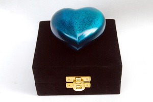 Urna de cremación celestial azul Ideal para servicios funerarios, memoriales, suministros al por mayor, tarros para cenizas, urna funeraria, recuerdo de aluminio - Product Image 5