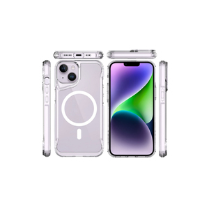 Coque de protection transparente en silicone compatible MagSafe pour iPhone 13 Série NXXA – Étui de téléphone portable pour modèles Plus 7 14 - Product Image 1