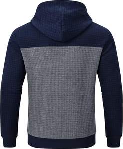 2025 hombres Casual moda Joker sublimación pulóver Sudadera con capucha mejor calidad divertido de gran tamaño transpirable diseño sólido patrón OEM - Product Image 3