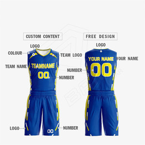 ชุดบาสเก็ตบอล bsci กางเกงขาสั้นระบายอากาศพิมพ์ลายออกแบบได้ตามต้องการ - Product Image 3