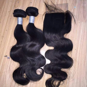 วิกต่อผมสำหรับต่อผมมนุษย์แท้ทำจากผ้าขนมิงค์ดิบแบบบราซิลเลียน100% - Product Image 1